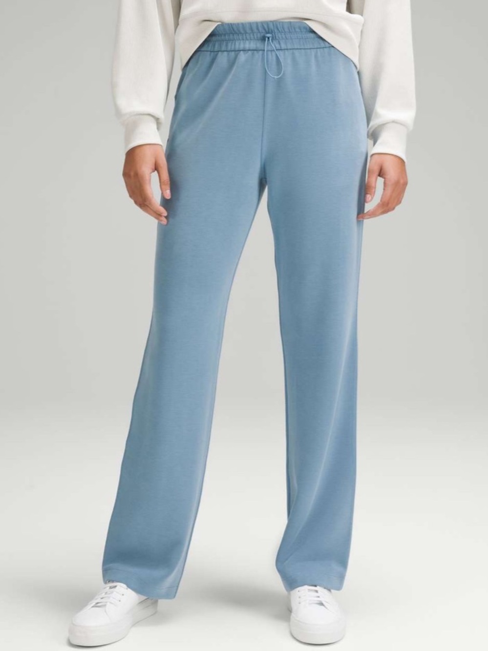 Lululemon Softstreme High-Rise Pants Full Length Utility Blue Size 8